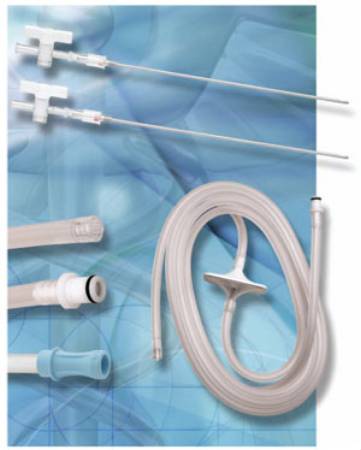 Conmed Insufflation Tubing 10 Foot L, 0.1 µ Hydrophobic Filter, Luer Lock Connector - 60-6050-099