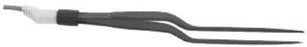 Conmed ConMed Bipolar Forceps Cushing 7-1/2 Inch Surgical Grade Coated Stainless Steel NonSterile NonLocking Bayonet Handle Straight 0.7 mm Smooth Tips - 7-809-6