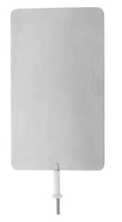 Hyfrecator - Patient Grounding Plate 3.5 X 6 Inch, with 8 Foot L Cord, Dispersive - 7-900-7