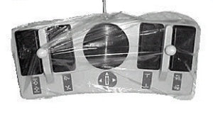 Tidi Products Wide Footswitch Cover 36 L X 20 W Inch OEC UroView 2800 Wide - 5422