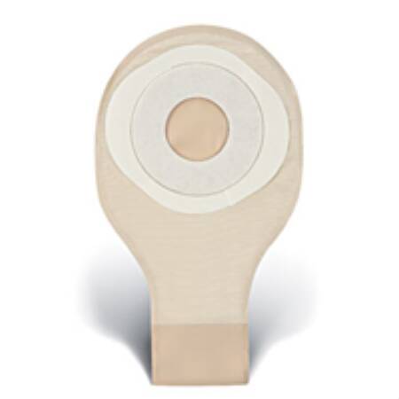 ActiveLife - Ostomy Pouch One-Piece System 12 Inch Length 38 mm Stoma Drainable Flat, Pre-Cut - 125341