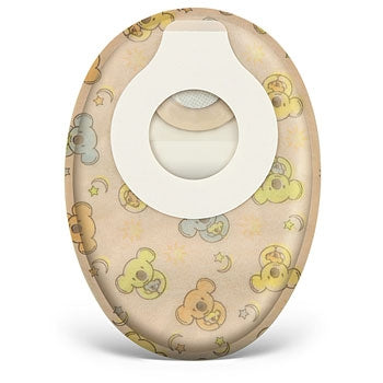 Convatec Little Ones Ostomy Pouch Two-Piece System 6 Inch Length 1/5 to 1-1/4 Inch Stoma Closed End - 411640