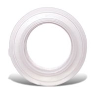 Convatec Sur-Fit Natura Low Pressure Adapter Transparent, 4 Inch Flange - 401996