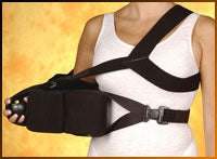 Corflex Shoulder Abduction Pillow Medium Tricot / Foam V-Lock Strap - 23-1902-000