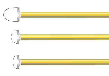 Cooper Surgical - LEEP/LLETZ Electrode Tungsten Wire Medium Radius Loop Tip Disposable Sterile - R1505