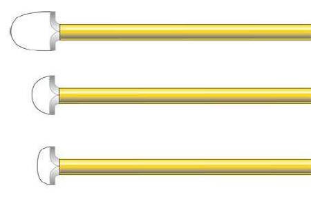 Cooper Surgical - LEEP/LLETZ Electrode Tungsten Wire Medium Radius Loop Tip Disposable Sterile - R1515