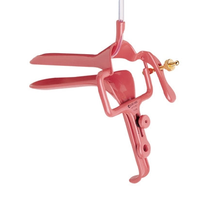 Cooper Surgical Euro-Med Vu-Max Electrosurgical Vaginal Speculum Graves NonSterile Surgical Grade Coated Stainless Steel Large 70 mm Yoke Opening with PSE Tube Reusable Without Light Source Capability - F219
