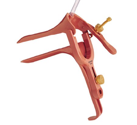 Prima Series - Electrosurgical Vaginal Speculum Graves NonSterile OR Grade Polymer Large Double Blade Duckbill with PSE Tube Reusable Without Light Source Capability - PSV-2L