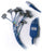 Welch Allyn Patient Cable 25 Inch, 10 Lead, Pinch Connection Q-Stress or HeartStride - 60-00180-01