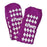 Posey - Fall Management Slipper Socks Large Purple Above the Ankle - 6239LP