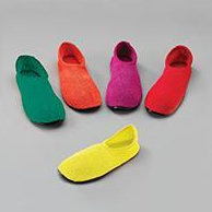 Posey Fall Management Slippers  Medium / Large Yellow Below The Ankle - 6250M-L