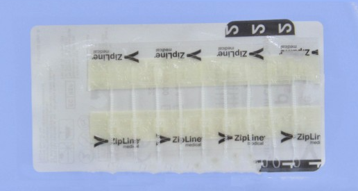 Stryker Skin Closure Zip Strip Zipline Medical 1 Inch X 9 Cm Zip Close Strip Translucent - PS2080