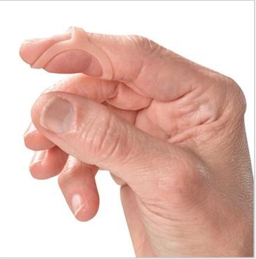Patterson Medical Supply Oval-8 Finger Splint Oval Ring Style Plastic Finger Translucent Size 15 - 92728115