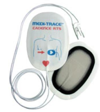 Clinical Health Products Medi-Trace Cadence Defibrillation Electrode Pad Adult - 22770R