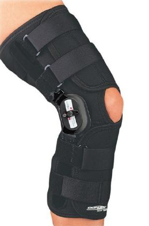 DJO Playmaker Knee Brace X-Small Wraparound Left or Right Knee - 11-0865-1