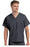 Landau Uniforms - Scrub Shirt 2X-Large Sandstone 2 Pockets Short Sleeve Male - 7502SAP2XLG