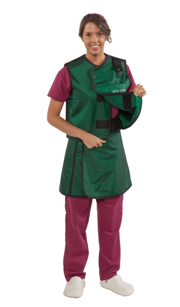Wolf X-Ray - X-Ray Apron / Vest Royal Blue Wraparound Style Large - 66083TB-20