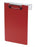 Over-The-Bed Poly Clipboards Red