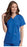 Landau Uniforms - Scrub Shirt 2X-Large Royal Blue 4 Pockets Short Sleeve Female - 8232BEP2XLG