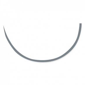 Surgical Specialties - Suture with Needle Absorbable Uncoated Violet Suture Monofilament Polydioxanone Size 0 36 Inch Suture 1-Needle 36 mm Length 1/2 Circle Taper Point Needle - R346N
