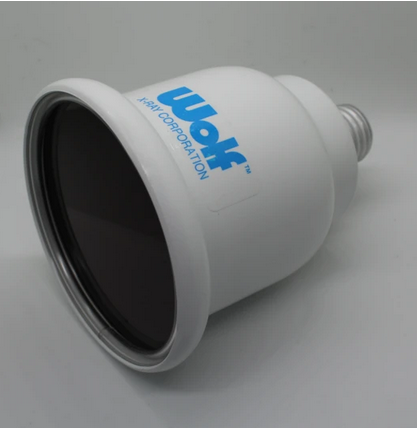 Wolf X-Ray - Circular Safelight 4-1/2 OD X 5-1/2 L Inch - 19104