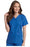 Landau Uniforms - Scrub Shirt 3X-Large Wine 4 Pockets Short Sleeve Female - 8232RWP3XLG