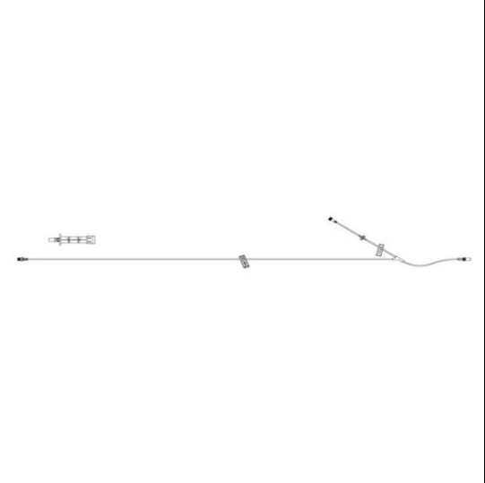 ICU Medical LifeCare PCA Extension Set 67 Inch Tubing 1 Port 2.3 mL Priming Volume DEHP-Free - 1427728