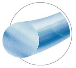 Surgical Specialties Surgical Specialties Suture with Needle Nonabsorbable Uncoated Blue Suture Monofilament Polypropylene Suture Size 6-0 18 Inch Suture 1-Needle 13 mm Length 3/8 Circle Precision Reverse Cutting Needle - J8695N
