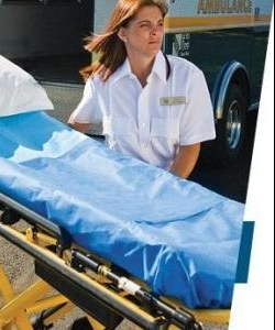 Tidi Products General Purpose Drape Drape Sheet 40 W X 72 L Inch NonSterile - 9810837