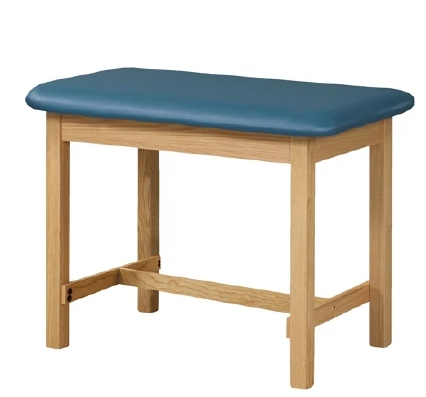 Clinton Industries Classic Series Taping Table with Shelf Fixed Height 350 Lbs. - 1702-27-3SB