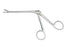 BR Surgical BR Surgical Nasal Forceps Takahashi 4-1/2 Inch Surgical Grade Stainless Steel NonSterile NonLocking Finger Ring Handle Angled Up 45° 4 X 10 mm Jaws - BR46-17120
