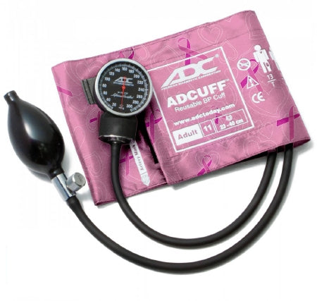 American Diagnostic Corp Diagnostix 720 Series Aneroid Sphygmomanometer Pocket Style Hand Held 2-Tube Adult Size Arm - 720-11A
