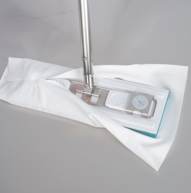 Contec Inc VertiKlean MAX Mop Head 13 X 14 Inch White Foam / Polyester Disposable - VKMX0225