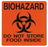 Market Lab Inc MAGNET, BIOHAZARD 5"X5" - L1017