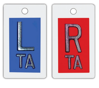 Wolf X-Ray - Identifier Markers 1 Inch Blue / Red Identifier Arrow - 50172