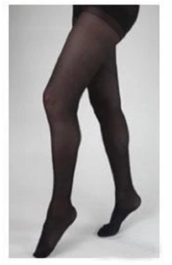Carolon Company Health Support Compression Stockings Thigh High Size E Black - 211504