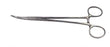 BR Surgical BR Surgical Tonsil Forceps Schnidt 7-1/2 Inch Surgical Grade Stainless Steel NonSterile Ratchet Lock Finger Ring Handle Curved Serrated Tips - BR50-18319