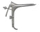 BR Surgical - Vaginal Speculum Pederson NonSterile Surgical Grade German Stainless Steel Large 40 mm Yoke Opening Reusable Without Light Source Capability - BR70-12503