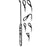 Miltex - Curette Coakley 6-3/4 Inch Length Round Knurled Handle Size 6 Tip Angled 30° Fenestrated Triangular Tip - 20-342