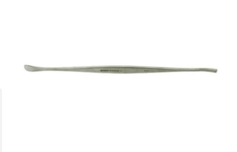 BR Surgical Dissector Penfield #3 6 mm X 7.5 Inch Double Ended Blunt Fully Curved and Wax Packer - BR40-16103
