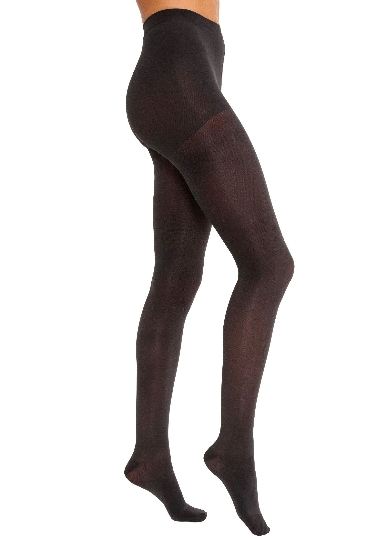 BSN Medical JOBST Opaque Compression Pantyhose Waist High Medium Black Closed Toe - 115221