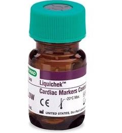 Bio-Rad Laboratories Liquichek Assayed Control Cardiac Marker LT Low Level 1 X 3 mL - 649X