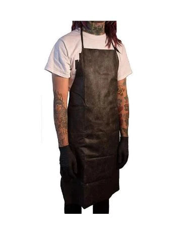 Graham Medical Products - Tattoo Apron One Size Fits Most Black Disposable - 80035