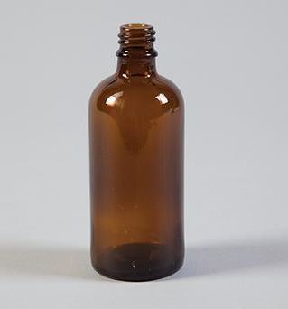 Health Care Logistics BOTTLE, GLASS LAB 100ML AMBER (68/CS) - 19455