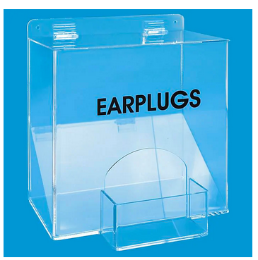  Dispenser Clear Acrylic 500 Pairs Table / Wall Mount