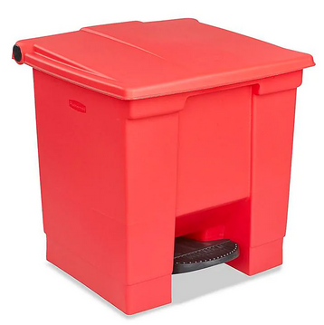 CONTAINER, STEP-ON RED