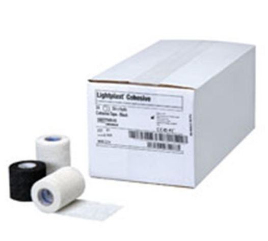 BSN Medical Lightplast Cohesive Bandage 3 Inch X 6 Yard Standard Compression Self-adherent Closure White NonSterile - 7348901