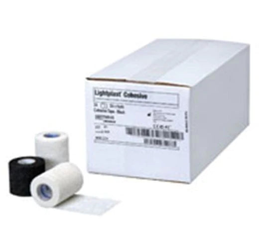 Lightplast - Cohesive Bandage 3 Inch X 6 Yard Standard Compression Self-adherent Closure White NonSterile - 7348901
