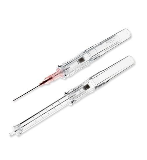 Smiths Medical Peripheral Iv Catheter Viavalve 24 Gauge 5/8 Inch Retracting Needle - 328300