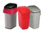 Bel-Art Products CAN, WASTE TOUCH-FREE RED 7.3GL - F13202-0022